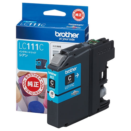 ブラザー IJカートリッジ シアン LC111C 4977766724609