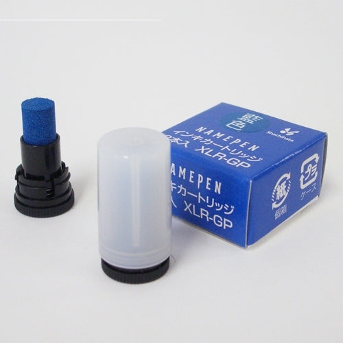 Shachihata Name Pen Cartucho 2 piezas XLR-GP Azul 4974052494031