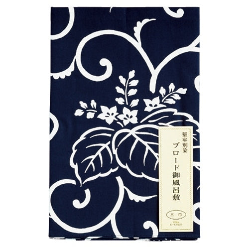 ながとや 桐唐草風呂敷（三巾）ロ-003 4961411040039