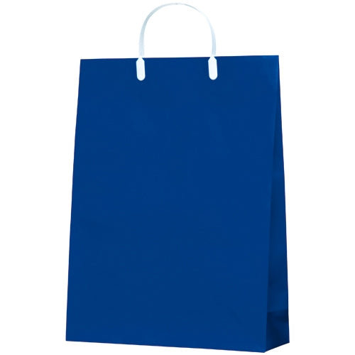 今村紙工 カラーコーティングバッグ中 紺10枚CCB-03 4957470408439