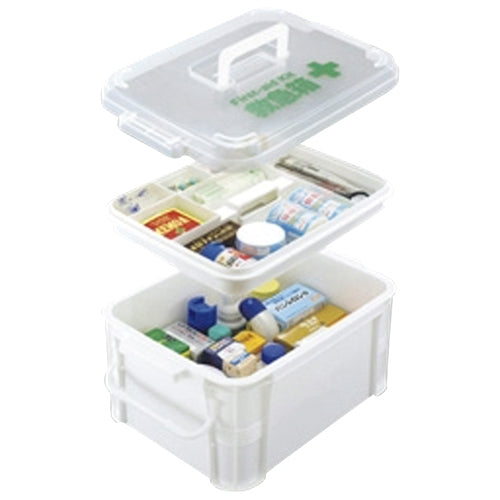 不動技研 救急箱 ホワイト F-2465 4962191465401