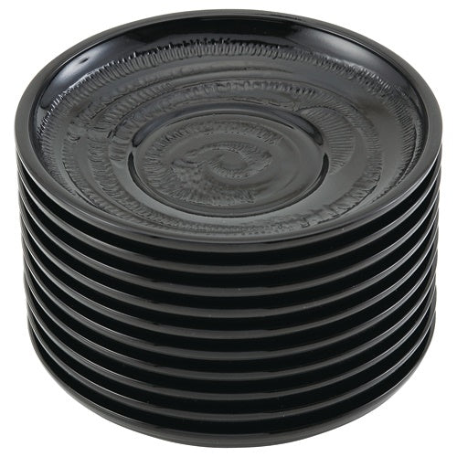 いちがま 木彫風茶托 10枚入 1005-1 4949139001662