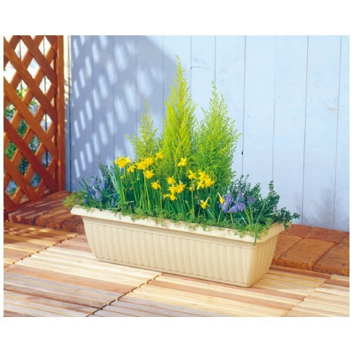 アイリスオーヤマ レリーフプランター650ウォームベージュ 4905009220847