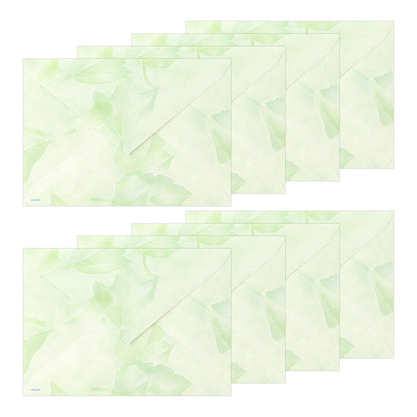 ミドリ レターセット 森色ノキモチ 86100006（10セット）