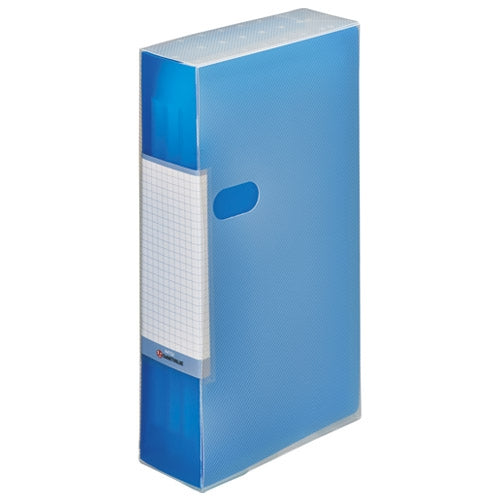 スマートバリュー ＣＤファイル72枚収納 青 A413J-B 4547345044260