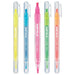 Smart Value Fluorescent Twin Marker 5 kleuren, 10 stuks H023J-MIX-10 4547345046264