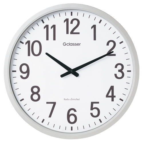 PLUS（プラス）オフィス家具 キングジム 電波掛時計 GDK-001　4582109237953