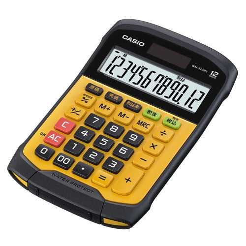 カシオ計算機 防水防塵電卓 WM-320MT-N 4971850092384