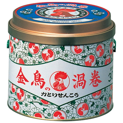 大日本除虫菊 金鳥の渦巻 30巻 缶入 4987115000131
