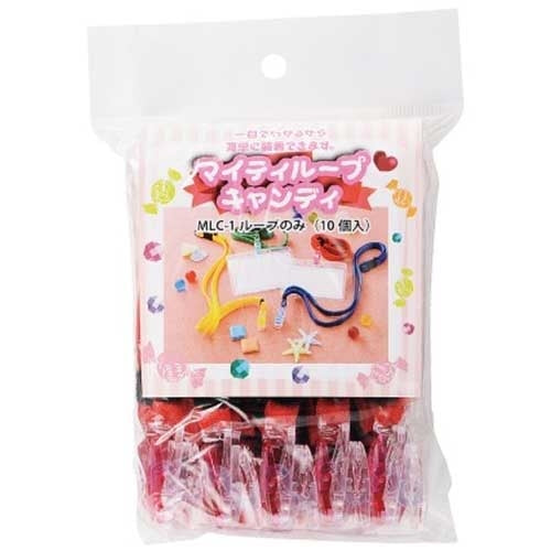 Nishi Kei Mighty Loop String MLC-1R Red 10 Pieces 4976049085512