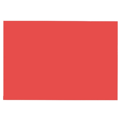 Daio Paper Recycled Colored Drawing Paper, 8 Cuts, 10 Sheets, Goldfish (Red) 4902011344509