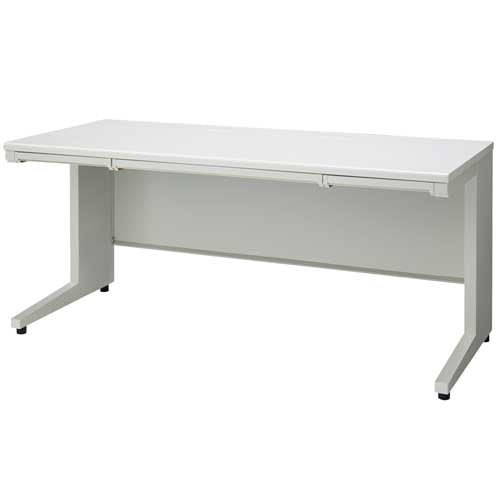 PLUS（プラス）オフィス家具 平机 UJ-167H ホワイトWS/W4 W1600　