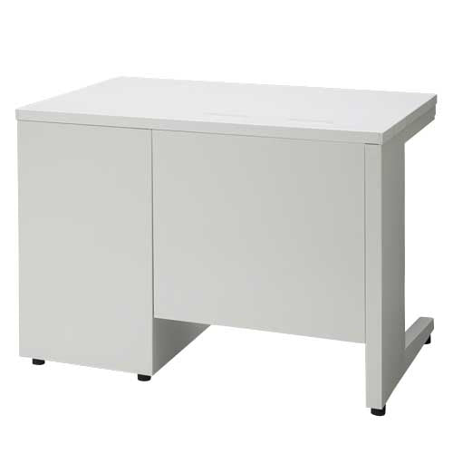 PLUS（プラス）オフィス家具 片袖机 UJ-107A-3 WS/W4 W1000　