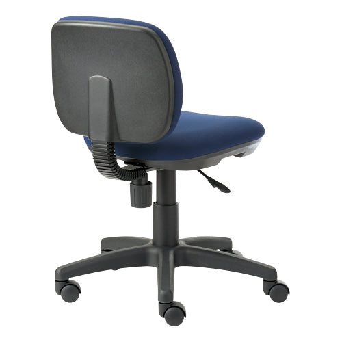 PLUS（プラス）オフィス家具 事務イス KC-JF60SL ブルー 布張り　