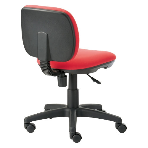 PLUS（プラス）オフィス家具 事務イス KC-JF60SL ローズ 布張り　