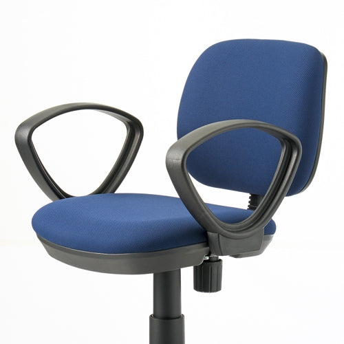 PLUS（プラス）オフィス家具 イス用肘セット LA-JF BK ループ肘　