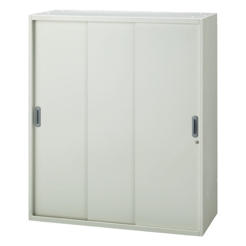 PLUS（プラス）オフィス家具 Je3枚引違い保管庫 JE-105SS W4 D450　