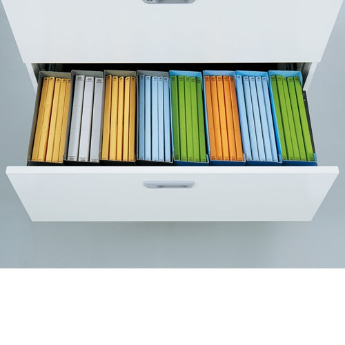 PLUS（プラス）オフィス家具 Jeラテラル3段保管庫 JE-105H-3 W4 D450　