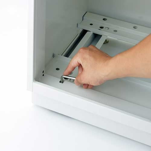 PLUS（プラス）オフィス家具 Je保管庫 ベース JE-A11 W4 D400　