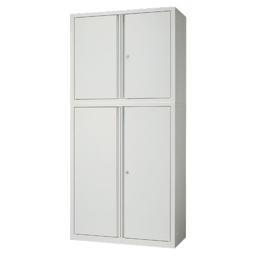 PLUS（プラス）オフィス家具 両開書庫(組立式)上置 SMC741817　4560258444279