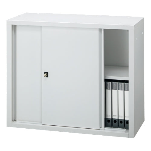 PLUS（プラス）オフィス家具 引違書庫(組立式)上置 SMC741818　4560258444286