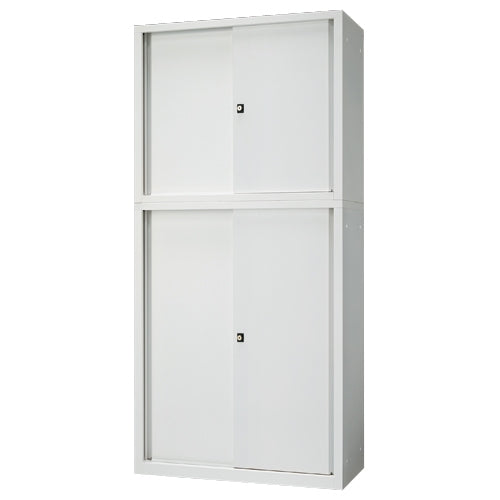 PLUS（プラス）オフィス家具 引違書庫(組立式)上置 SMC741818　4560258444286