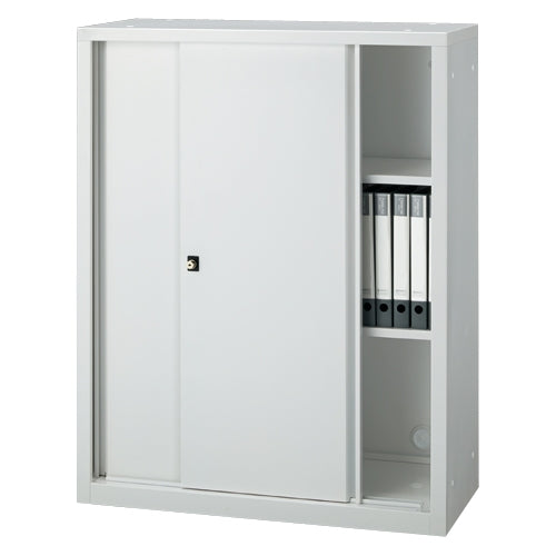 PLUS（プラス）オフィス家具 引違書庫(組立式)下置 SMC74182122　