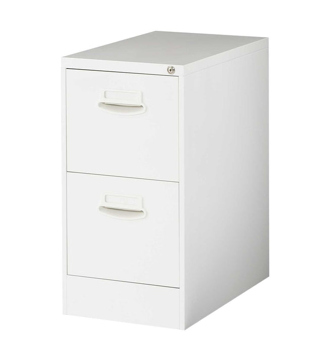 PLUS（プラス）オフィス家具 ファイリングキャビネット QE-N-A4-2 WH　