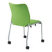 PLUS（プラス）オフィス家具 会議イス GK-30R グリーン 肘無キャスタ脚　