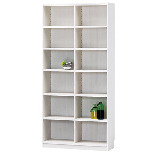 PLUS（プラス）オフィス家具 ★木製棚タナリオ TNL-1887 ホワイト　