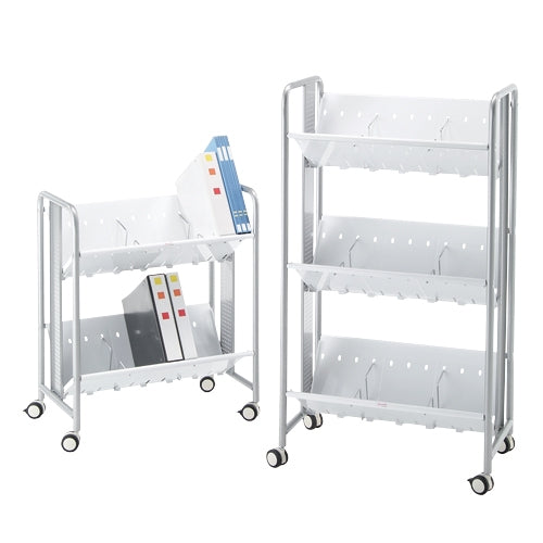 PLUS（プラス）オフィス家具 ☆ファイルワゴン YS-41 シルバー 3段　4958075076214