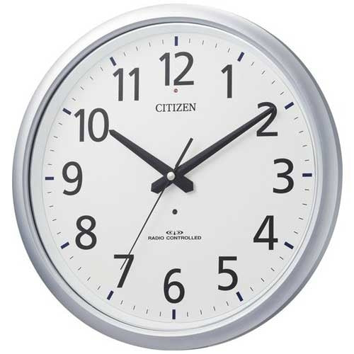PLUS（プラス）オフィス家具 シチズン電波掛時計 8MY493-019　4903456196401