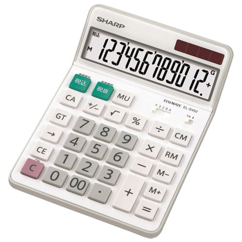 シャープ 電卓 12桁 EL-S452X 4974019817903