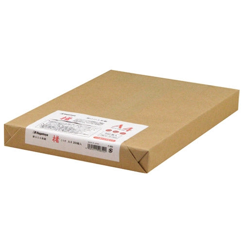 Nagatoya ＯＡ和紙 ナ-852 白A4 250枚 楮入奉書 4961411508522