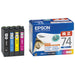 EPSON インクカートリッジ IC4CL74 4色パック 4988617161016