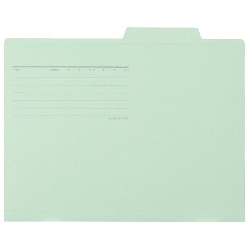 Plus individual folder FL-061IF A4E Blue 10