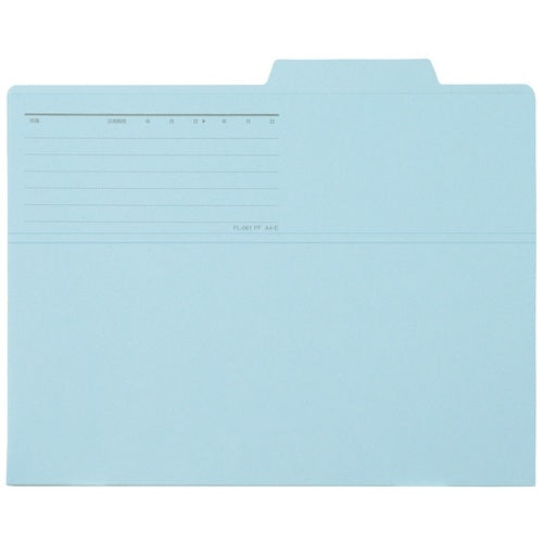 Plus Export Folder FL-061PF Royal Blue 10 Sheets