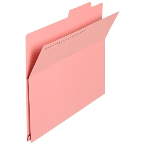 プラス-持出しフォルダー-fl-061pf-a4e-桃-10枚TAGSTATIONERY タグステーショナリー オフィスジャパン OFFICEJAPAN 