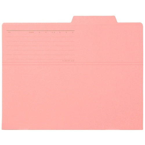 プラス-持出しフォルダー-fl-061pf-a4e-桃-10枚TAGSTATIONERY タグステーショナリー オフィスジャパン OFFICEJAPAN 
