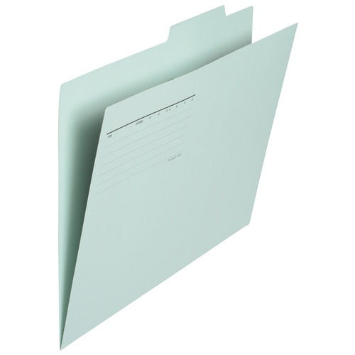 Ten pieces of positive individual folder FL-068IF B4E blue