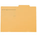 Ten pieces of positive individual folder FL-068IF B4E yellow