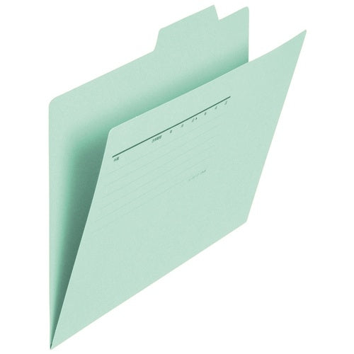 Ten pieces of positive individual folder FL-067IF B5E blue