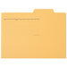 Ten pieces of positive individual folder FL-067IF B5E yellow