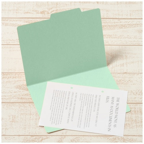 Plus Individual Folder FL-066IF A5E Blue 10 sheets