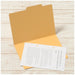 Plus Individual Folder FL-066IF A5E Yellow 10 sheets