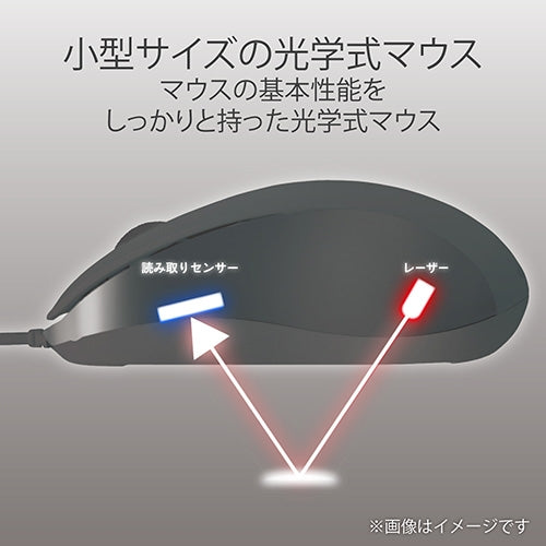 エレコム 光学式マウス M-K6URBK/RS 4953103553859