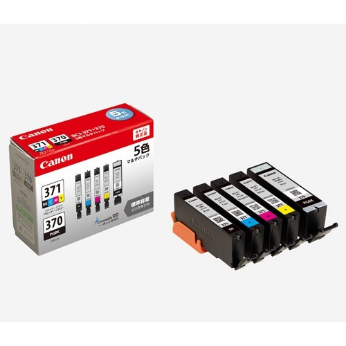 キヤノン インクカートリッジBCI-371+370/5MP 4549292044058