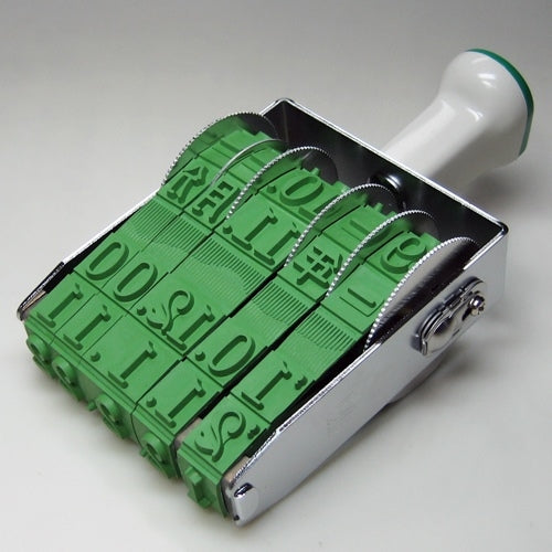 サンビー 回転印 欧文日付初号 TKD00 明朝体 4962422114207