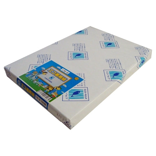 北越コーポレーション エコ画用紙 8ツ切 特厚 100枚 170-8 4535449170084
