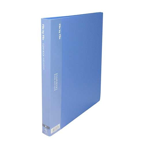ビュートン クリヤーブック40P BCB-A4-40 A4S ブルー 4996297407324